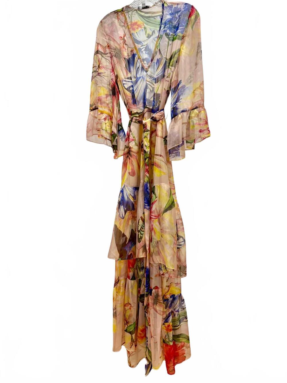 NEW ULI HERZNER women's praire dress in blush flower print